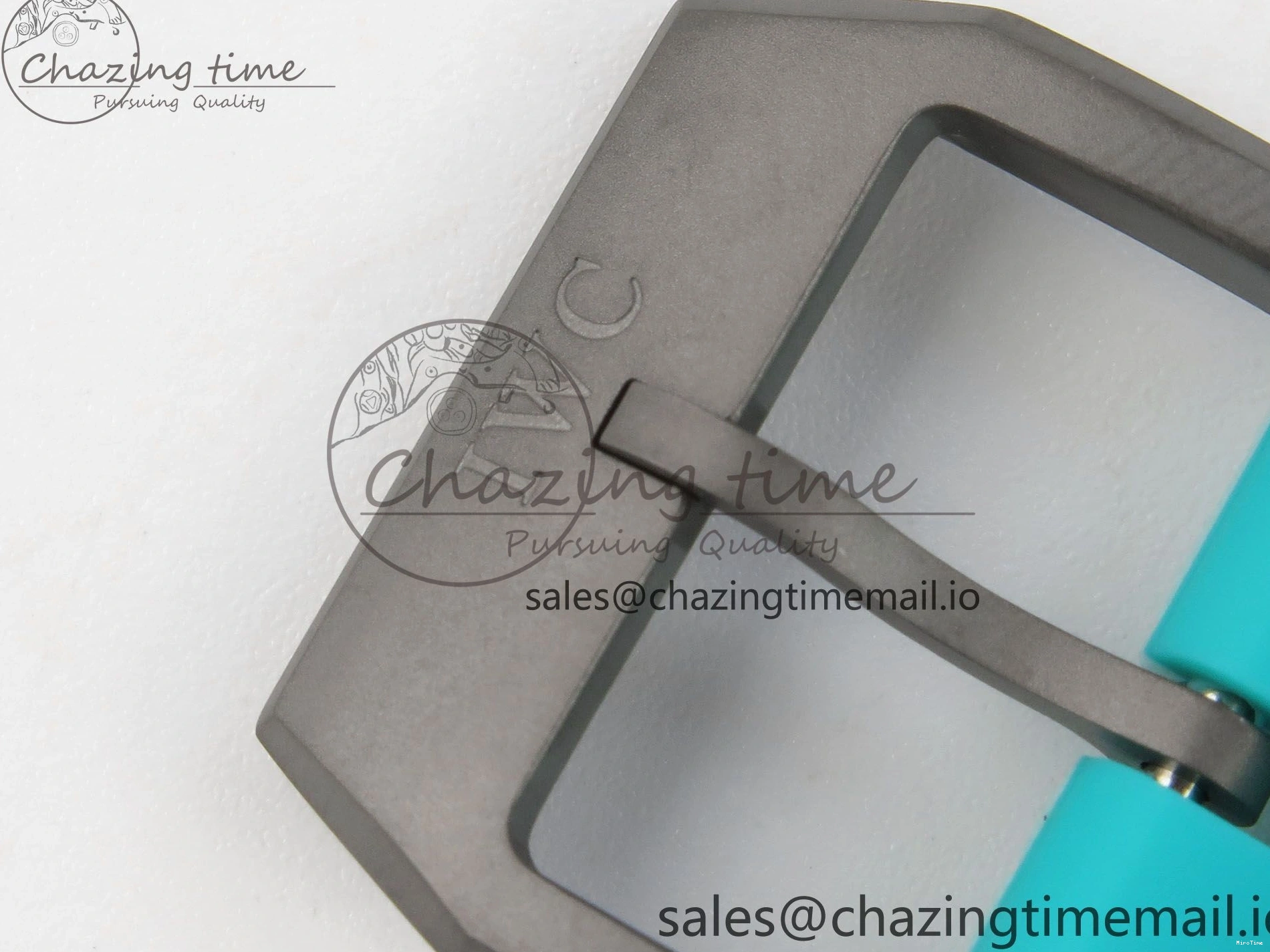 MIROTIME 0109 Pilot Mark XX BLSF 1:1 Best Edition Black Blue Dial on Blue Rubber Strap MIYOTA Sleek 6989